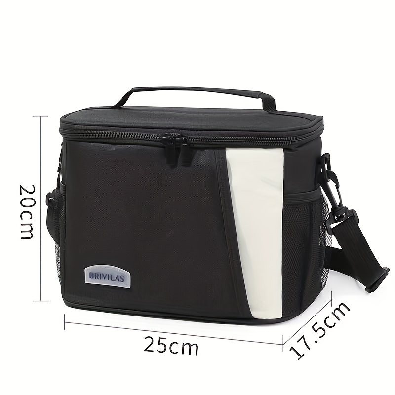 TEMU Insulation Lunch Box Bag Food And Ice Bag Large Capacity Lunch Bag