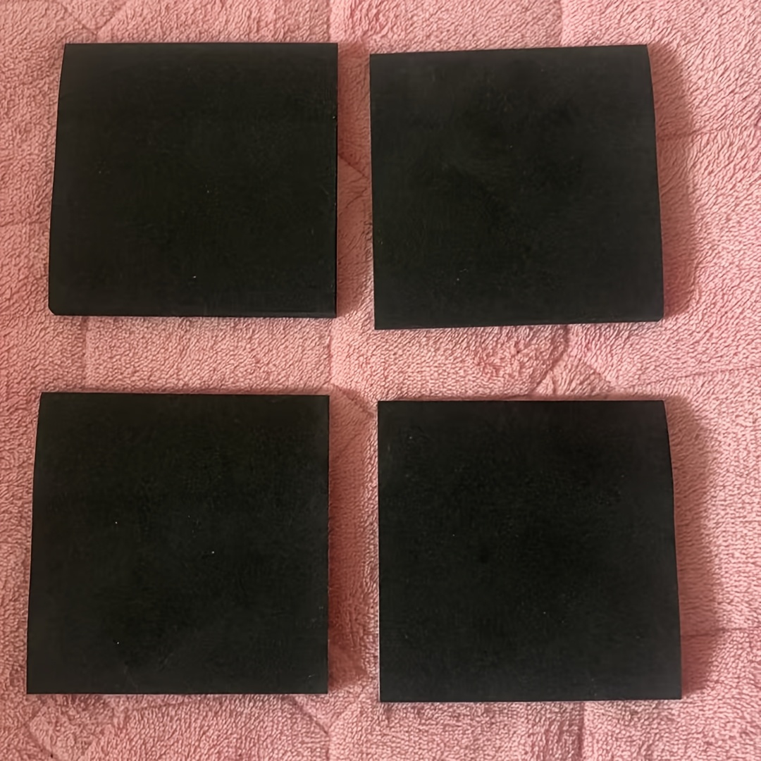 TEMU 1/4/9pcs Black Sticky Notes, Office Daily Supplies, Memo Pads, Adhesive Book Memo Stickers, Book Stickers