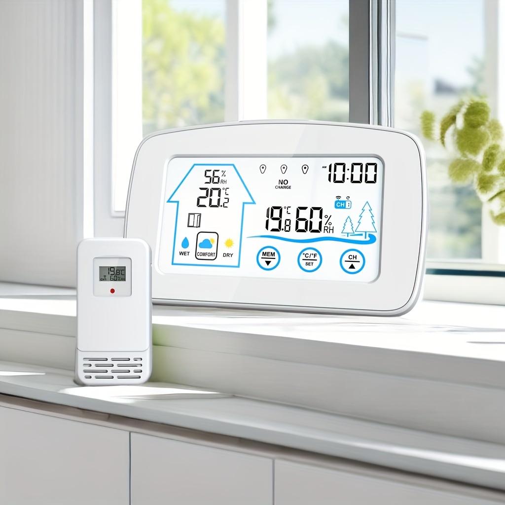 Sensore Di Temperatura E Umidità Wifi - Smart Home - Temu Italy