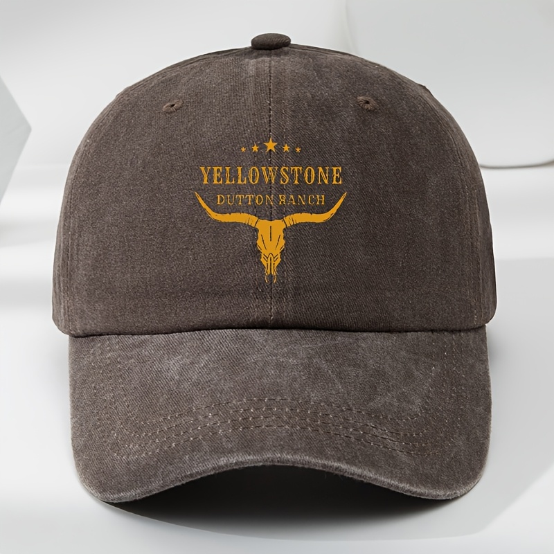 E-shop Print Baseball Cap Klassische gewaschene Vintage Soft Brim Duckbill Cap Verstellbare schweißabsorbierende atmungsaktive Sonnenhut Outdoor