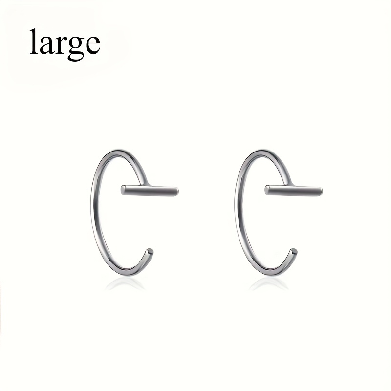 Tiny 925 Sterling Silver Hypoallergenic Stud Earrings