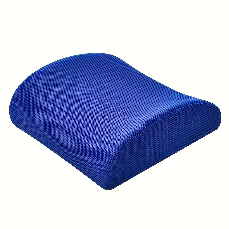 1pc   inspired lumbar pillow blue geometric pattern breathable mesh fabric zipper closure for   ideal for office chairs car seats adult use only       accessory anime theme pillow zippered lumbar support lumbar support pillow Product details 3