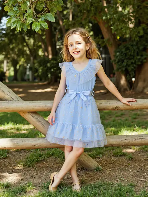 girls tulle dress sleeveless belted pageant dress - Temu girls tulle dress sleeveless belted pageant dress - Temu
