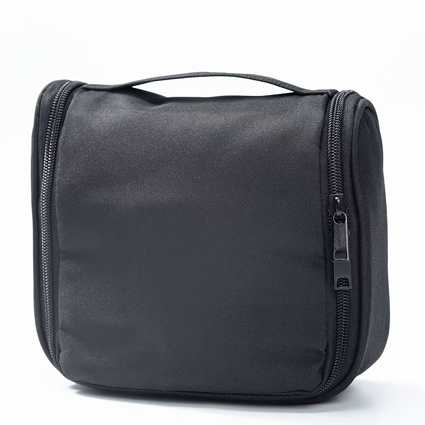 TEMU Large Capacity High Quality Oxford Cloth Hanging Toiletry Bag - Japanese Minimalist Travel Suitable For , Lightweight Foldable Razor Storage