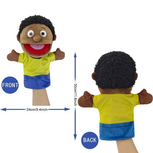 family hand puppets puppets for adults and role multicultural finger puppet with movable mouth soft plush puppets for teaching