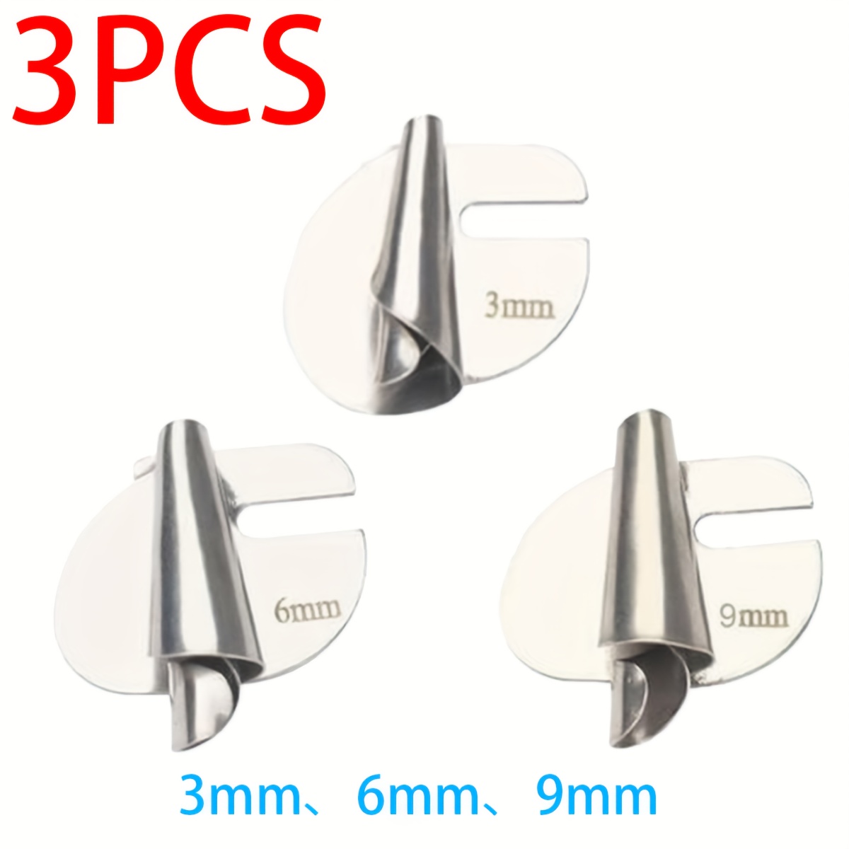 TEMU 3pcs/4pcs Pied à Bas de Rouleau de Couture, Dispositif d'Ourlet à Anneau, Pied de Marche, Additions d'Ourlet, Pied de Presse Universel Tubulaire
