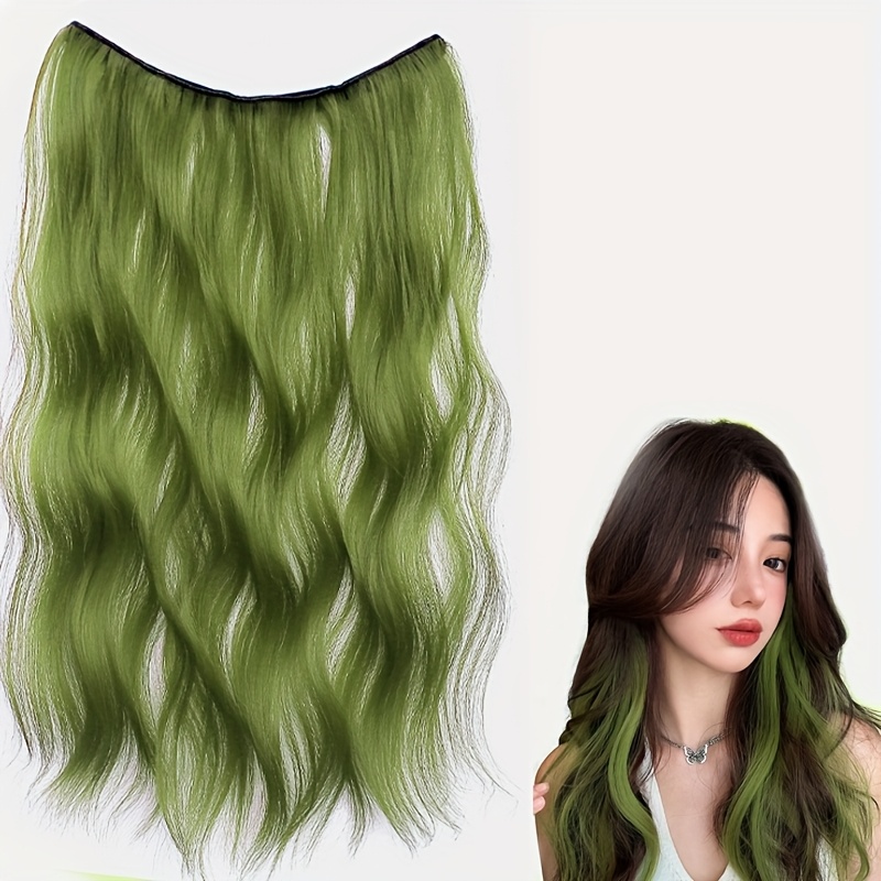 Image of 22-inch Clip-in Hair Extensions | Women's Synthetic Straight Hair Pieces For Party, Elegant Style