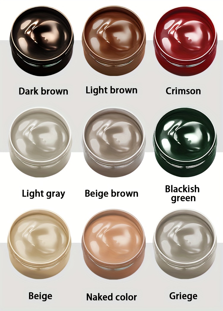 1pc Leather Dyeing Agent, Leather Color Repair Cream, Leather Ware Renovation And Maintenance Dye