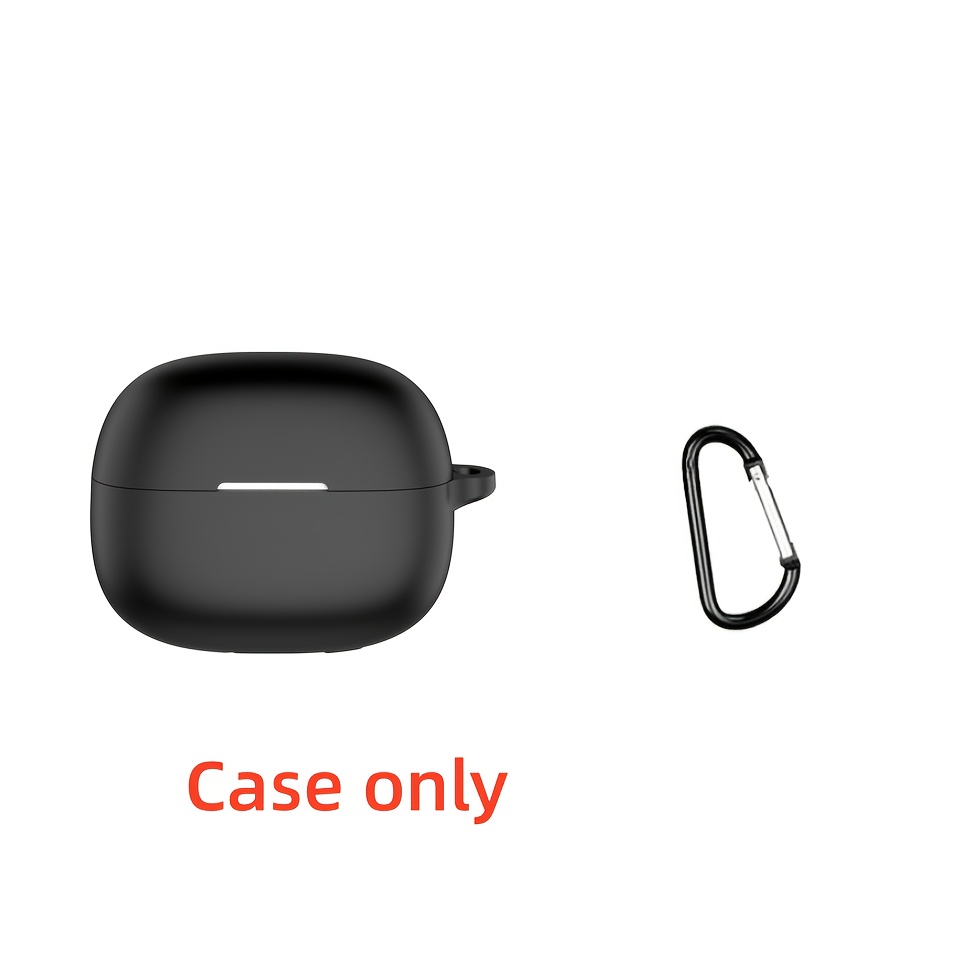 TEMU For Xiaomi Redmi Buds 8 Pro Case Cover, Protective Case Compatible For Redmi Buds 8 Pro Earbuds Case Cover, Full-body Shockproof Cover With Port