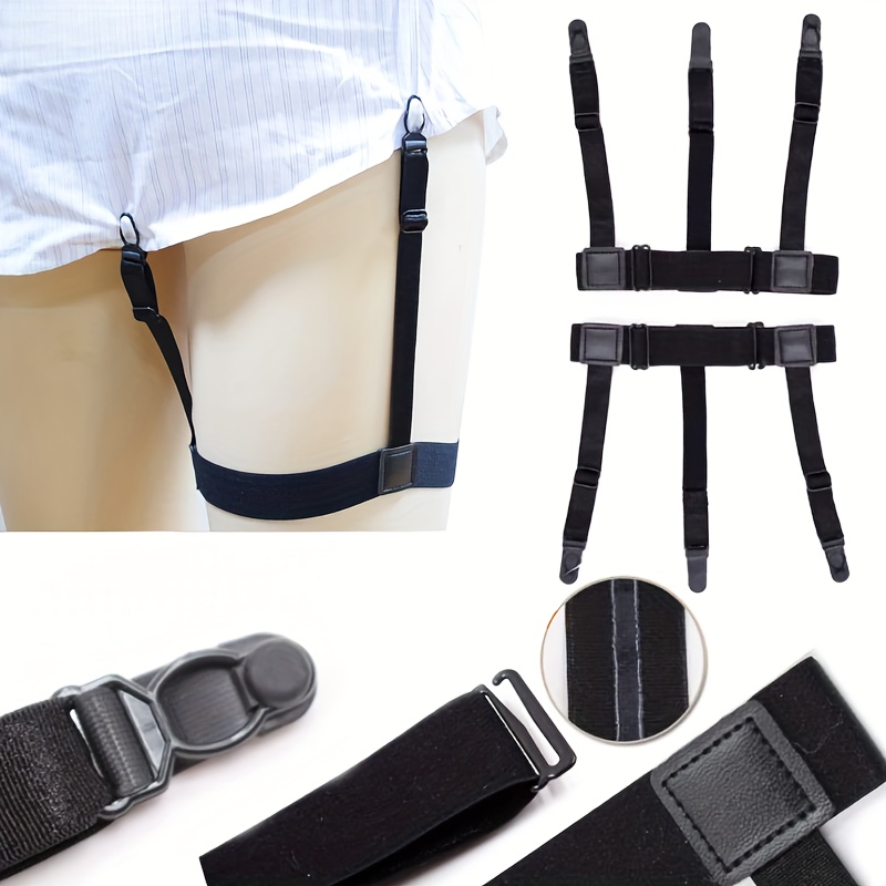 

Suspenders For Men And - Elasticity Belts Locking Clamps For Business , (3- )