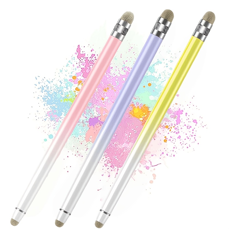 TEMU Para Lápices Táctiles (Paquete de 3), Adecuado para Pantallas Táctiles, Compatible con Iphone/Ipad/Tabletas