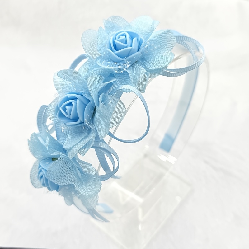 Image of 1pc Girls' Fairy Tale Headband With & Colors (,) - Elegant Tiara For Girls Suitable For Parties, Photoshoots, Easter, Valentine' Day, Mother' Day Gifts