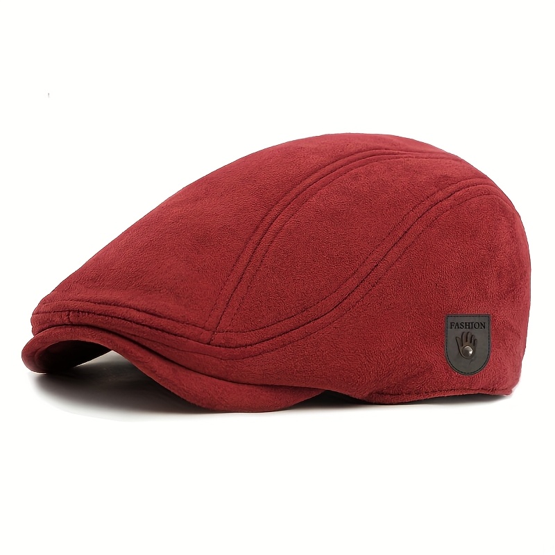 TEMU Having Trouble A Hat? 1 Is Enough! This Versatile Men's Hat Combines Beret, Baseball Cap, And Newsboy Cap Functions, Effortlessly Handling