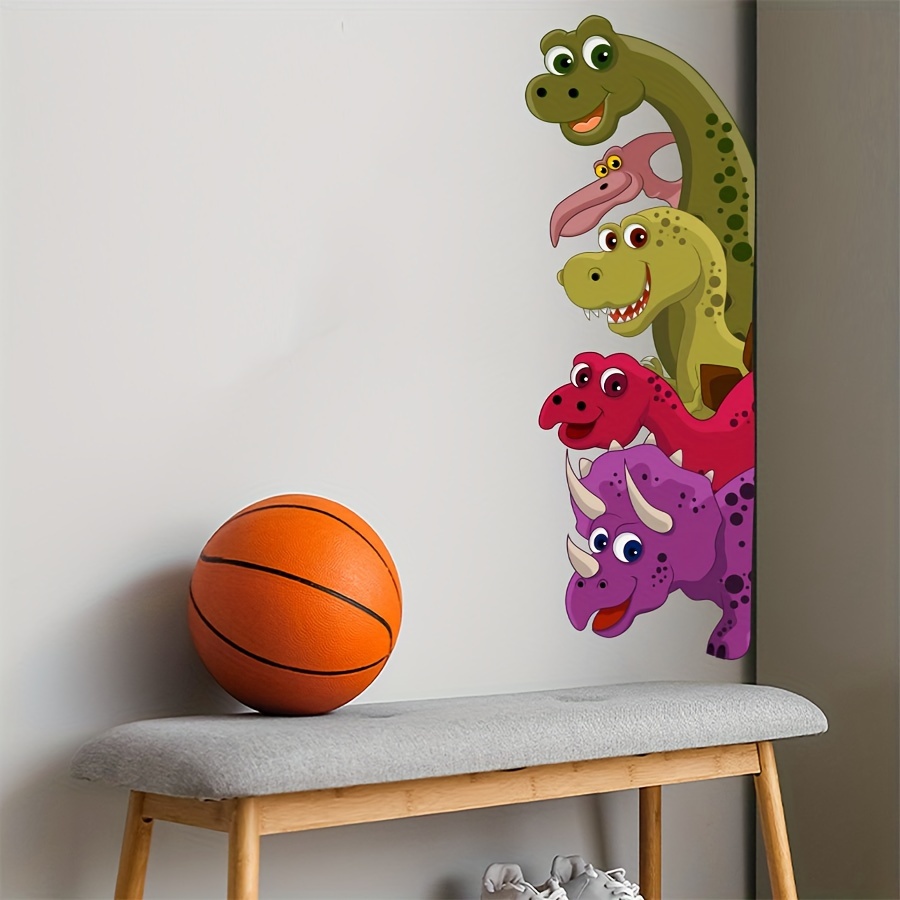 Cartoon green dinosaur Kids Bedroom Wall Sticker