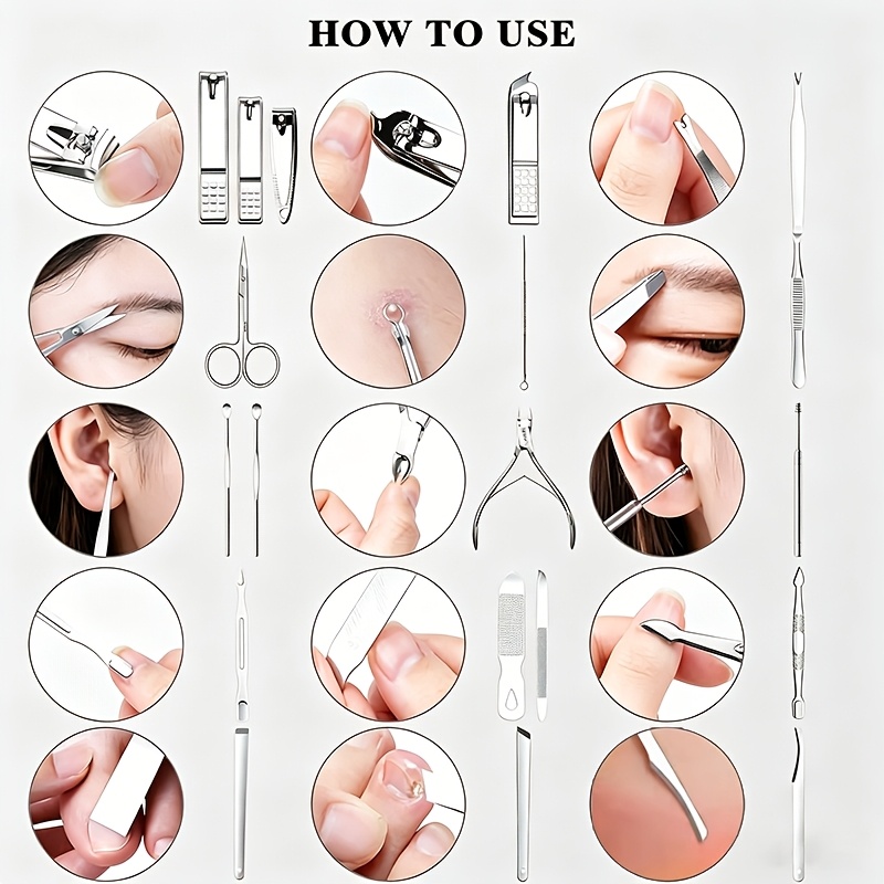 Professional Multifunctional Nail Clipper Set