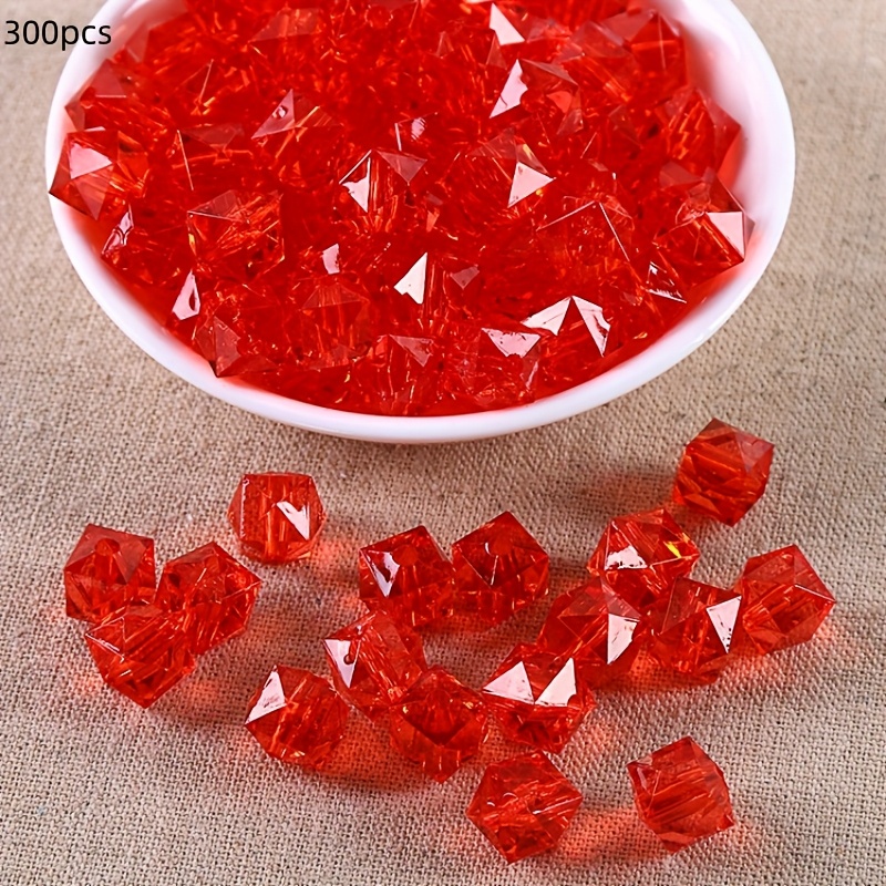 TEMU 300pcs de perles carrées de diamant fabriquées à pour des , avec un design ciel étoilé, adaptées à la décoration intérieure et aux sacs à main,