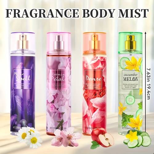 8 fl body fragrance mist for women scent ideal for romantic evenings celebrations and presenting as gifts