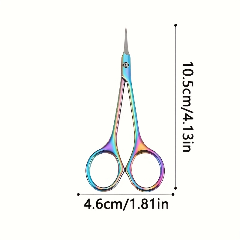 TEMU Forbicine per Cuticole, Rimuovi Pelle di Precisione con Punta Curva Ultra-Affilata, Strumento Flessibile per Manicure e Pedicure per Tagliare le