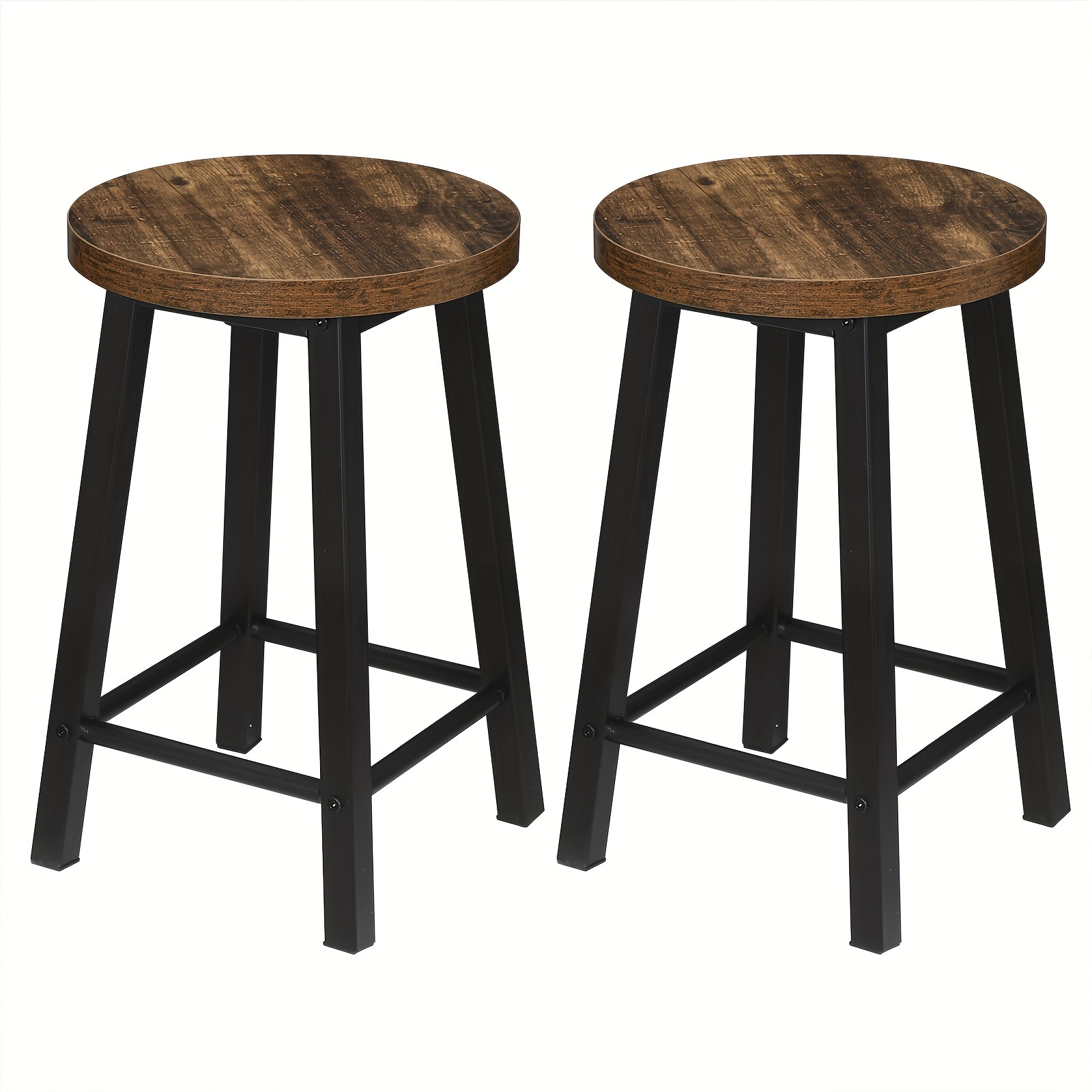 Image of 2pcs Dining Chairs Kitchen Dining Chairs Living Room Dining Chairs Kitchen Dining Chairs Made Of Metal And Wood Suitable For Room