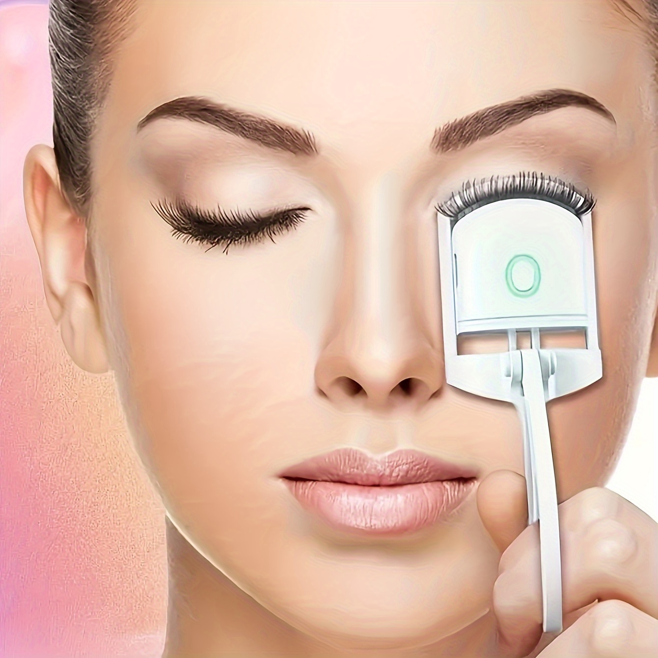 

Electric Heated Eyelash Curler Charging Version, A Magical Tool For Curling Eyelashes, Providing Long-lasting And Stylish