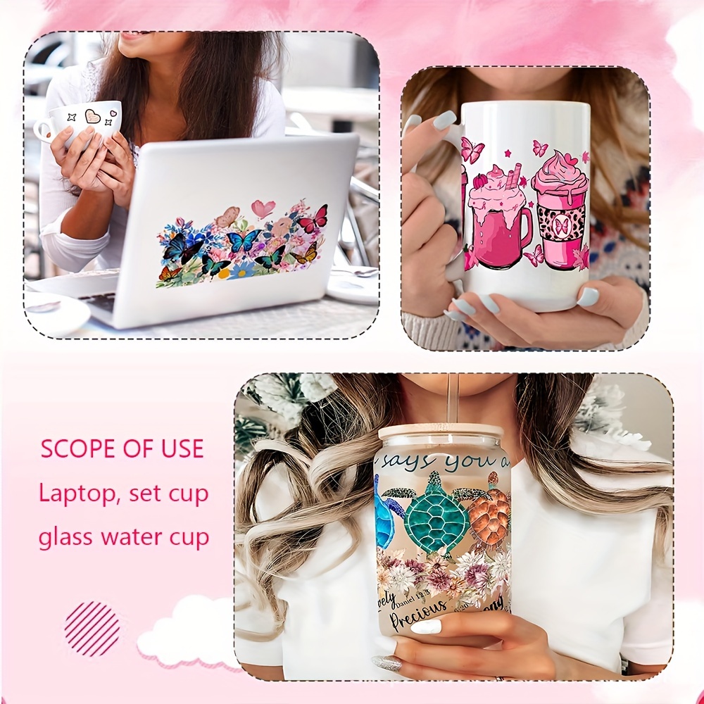 Dragon Car Decals, Large Self-Adhesive Vinyl Graphics Decals For Cars/Trucks/SUVs, Universal Car Body Side Stickers Set Of 2 Pieces (Blue