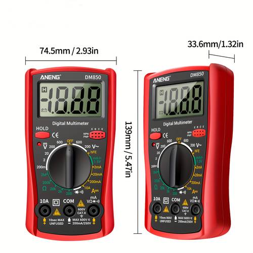 automatic professional digital multimeter and a testing pen 1999 auto ac voltage tester ohm current ammeter detector tool