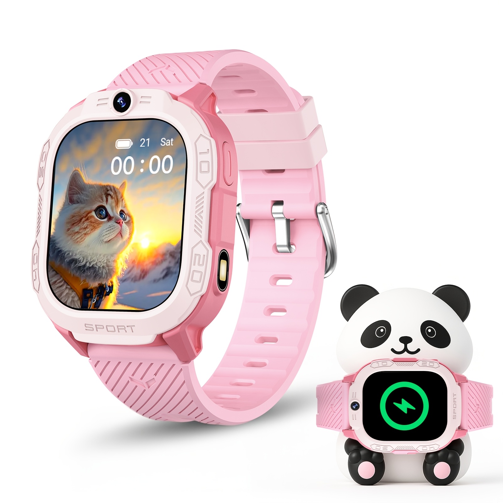TEMU El último Smartwatch 4G de 2026 capacidades de video y , lo que lo convierte en de o Navidad para niños y niñas de 3 años en . Soporta de