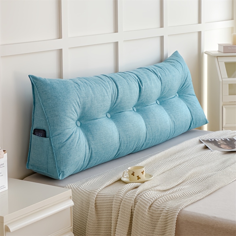TEMU Cuscino poggiatesta multifunzionale traspirante disponibile in , confortevole e supporto lombare in camera da letto, sul o a letto, funge anche