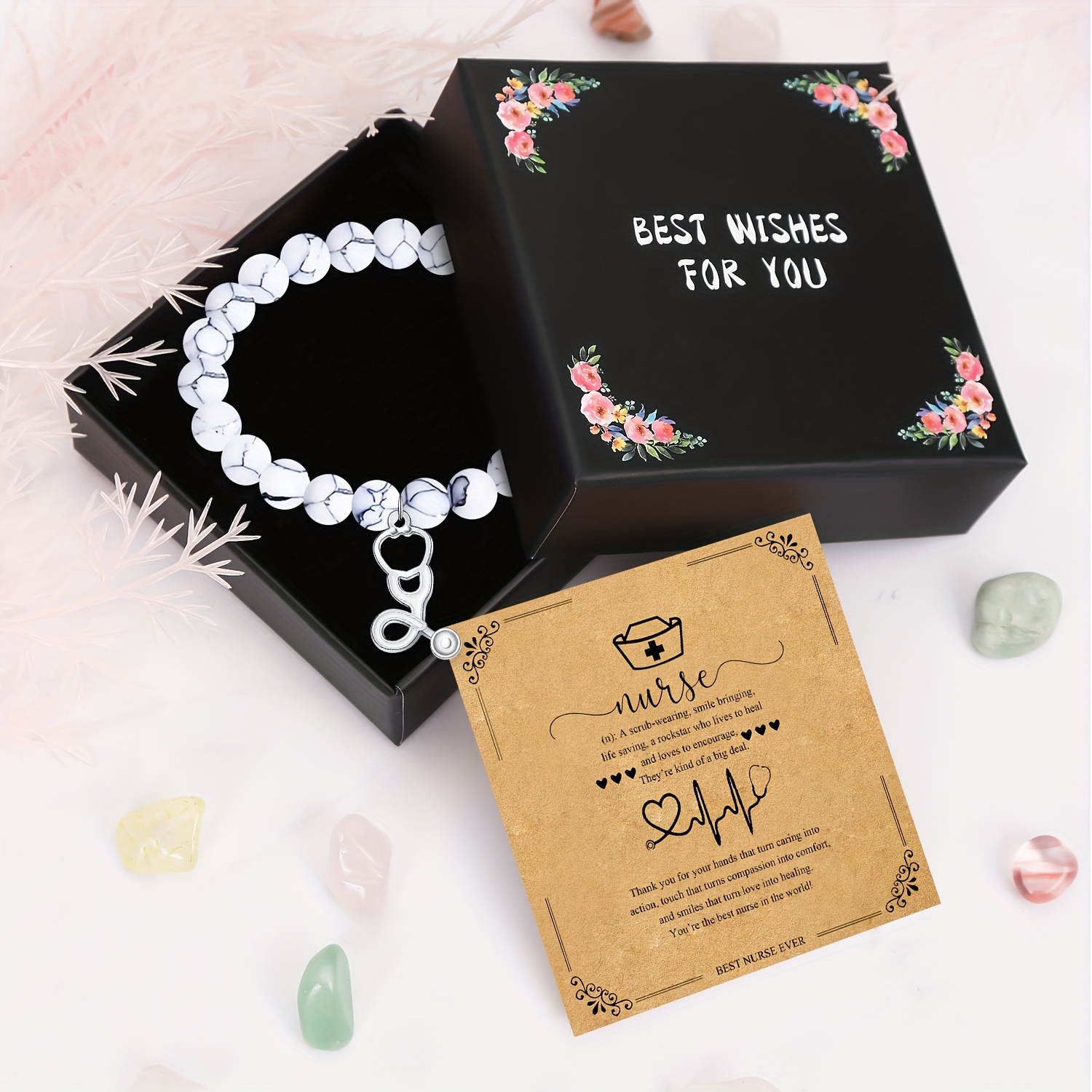 Women's Valentine's Day Bracelet Gift, Boho Style