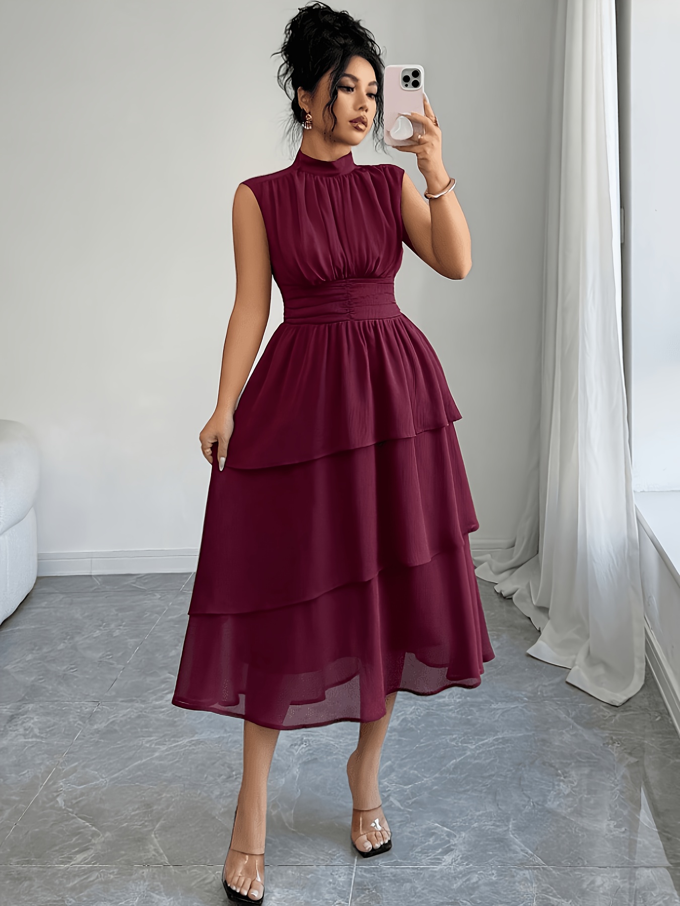 layered dresses for women sold on Temu United States