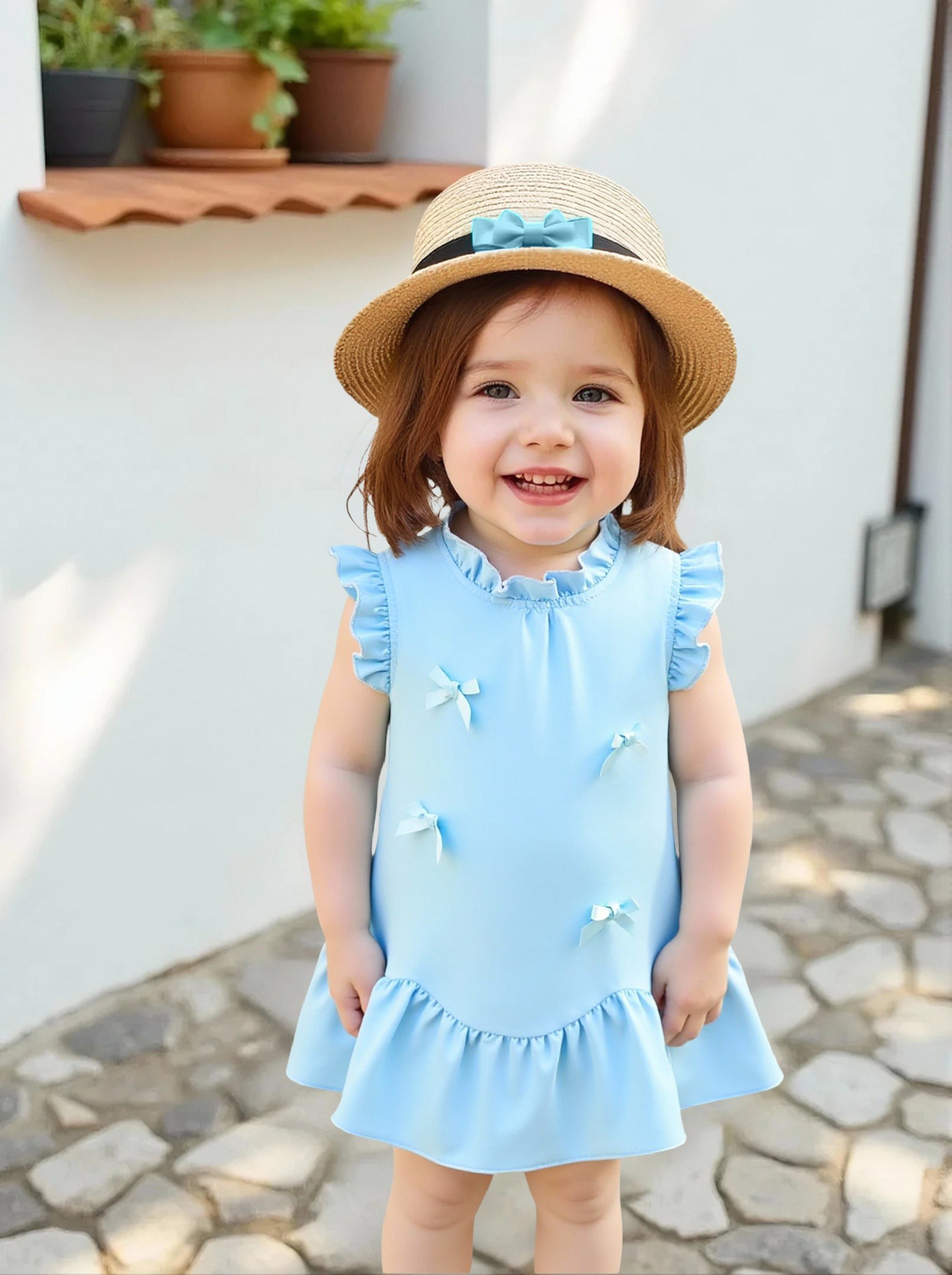 sachin and babi light blue dress Casual & Day Modest Dresses