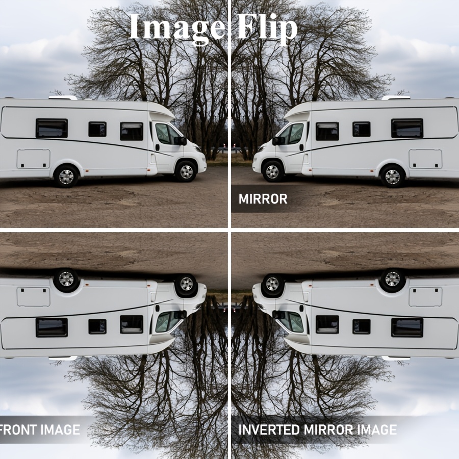   wf8 7 monitor with 1 2cam 1080p 7   monitor and rv backup camera wireless bsd system pre wired for   system recording   rear view camera clear night vision for trailer   truck Product details 10