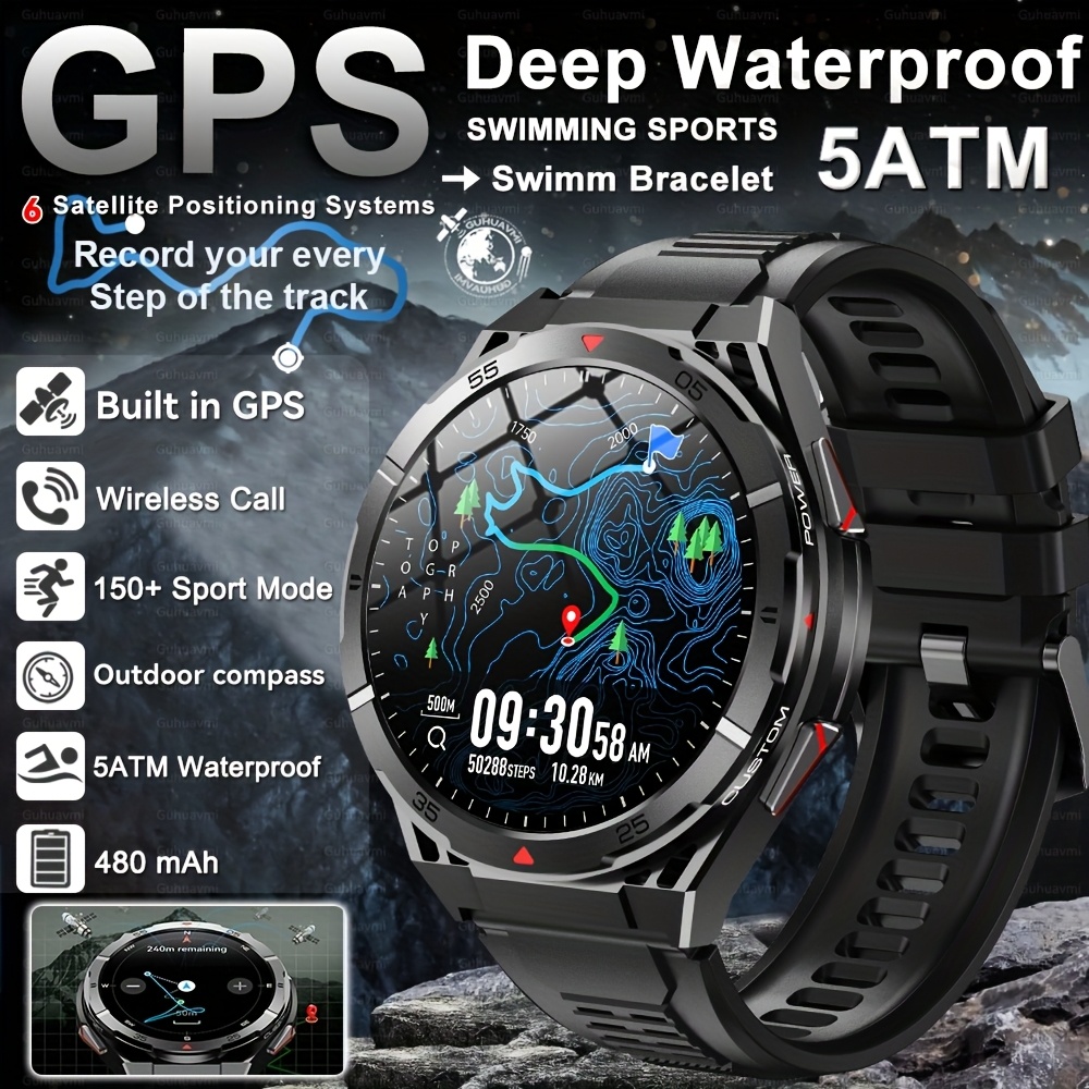 Smartwatch Wasserdicht Fitness Armband Wasserdicht Schwimmen