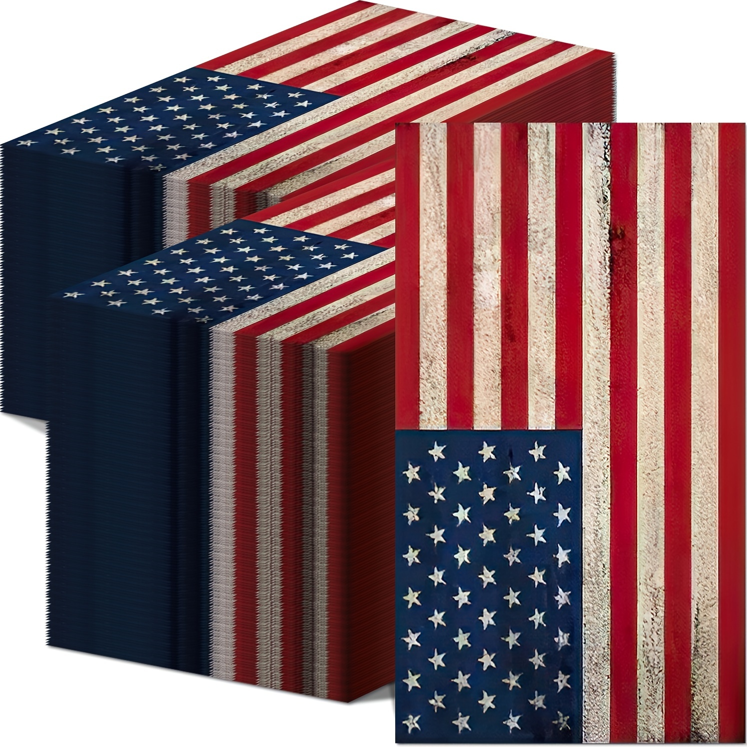 

Set, American Flag Tissue Decoration Theme Party Decoration Napkin tableware Set, Party Decor, Party Supplies, Holiday Decor, Holiday Supplies