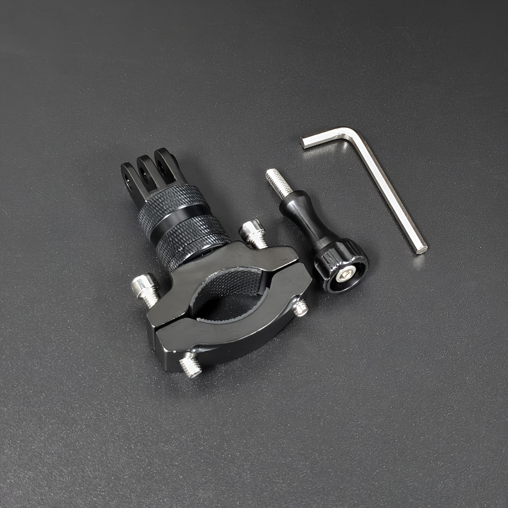 TEMU BMUUPY Supporto per Manubrio in Alluminio Bici Compatibile con GoPro Hero 13/12/11,10 /9/8, X5/X4/x3 x2, DJI / 4 3, SJCAMS J4000s j5000s, AKASOE