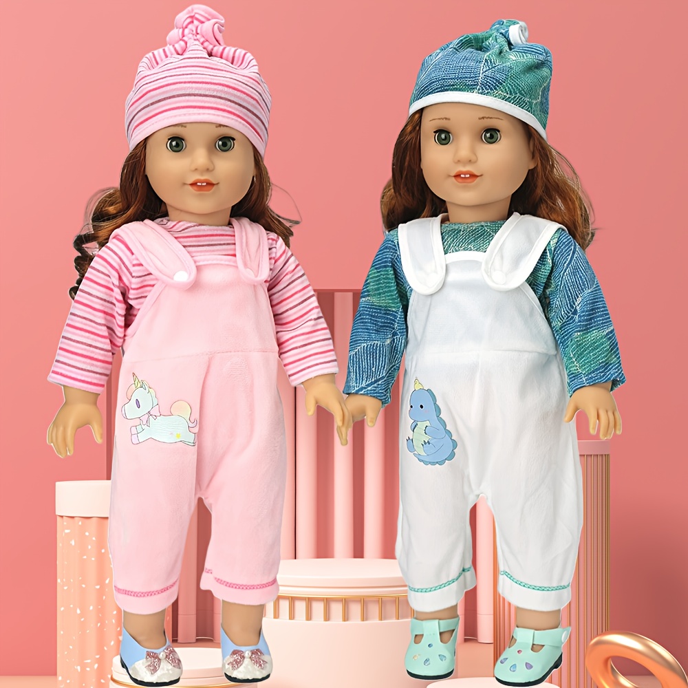 2 Set Di Vestiti Per Bambole Da 17 Cm - Abiti Di Ricambio Per Bambole Piccole - Guardaroba In Miniatura