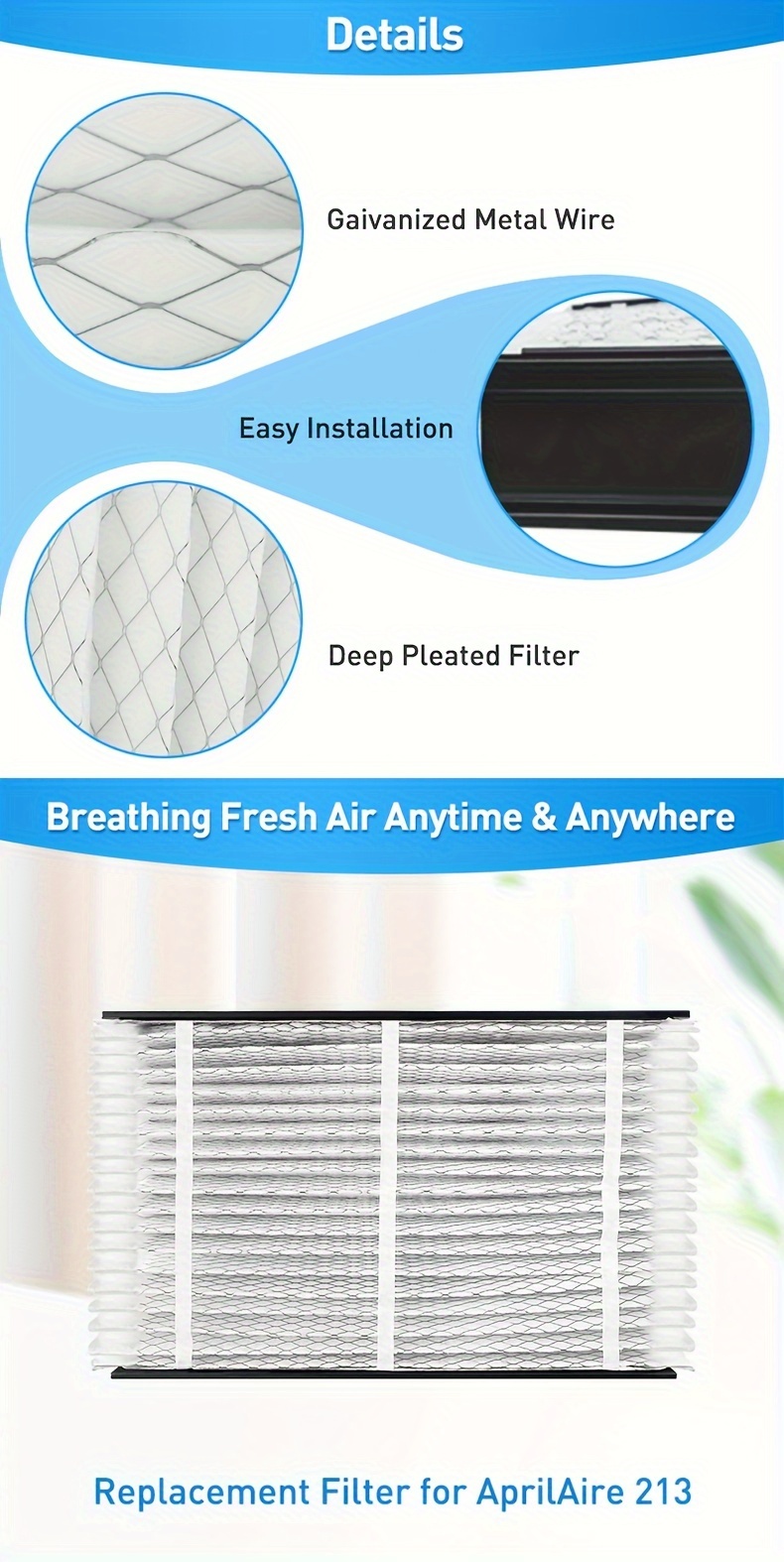   compatible air filter 213 merv 13 20x25x4 inch   1213 included fits models 1210 1620 2120 2200 2210 2216 3210 4200 space gard 2200   replacement 1pc   details 1