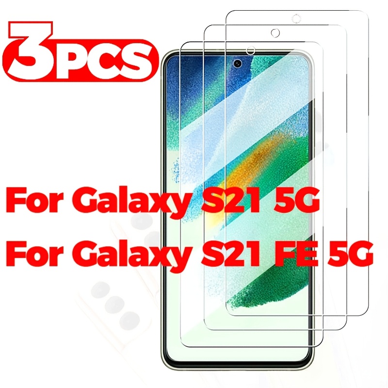 

3pcs Tempered Glass, Hd Screen Protector For S21 5g S21 Fe 5g Tempered Glass Film, For S21 5g S21 Fe 5g Protective Film