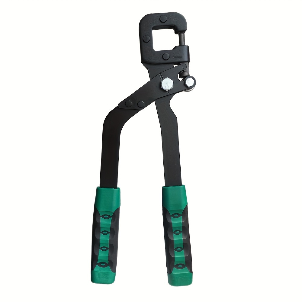 Alicate tipo dragón, 1 pieza, de acero al alto carbono, alta dureza, para perforar, mango antideslizante, cabeza de aleación resistente, herramienta para remachar e instalar cielos falsos, ideal para renovación del hogar, divisiones e instalación de publicidad - Imagen 3