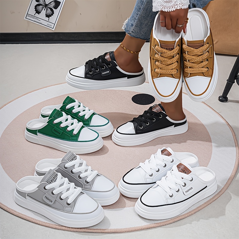 mule sneakers sold on Temu United States