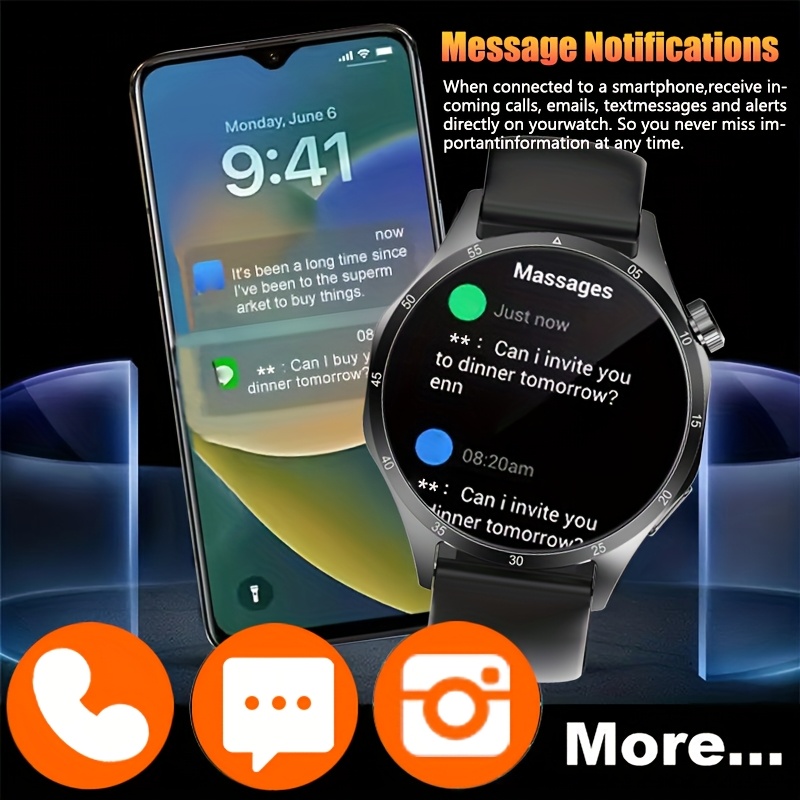 the 2025 new   pro smartwatch is   with a 3 86cm   high definition screen   wireless calling smartwatch gps sports trajectory 100   usb charging outdoor sports watch   alloy shell fitness   smartwatch details 4
