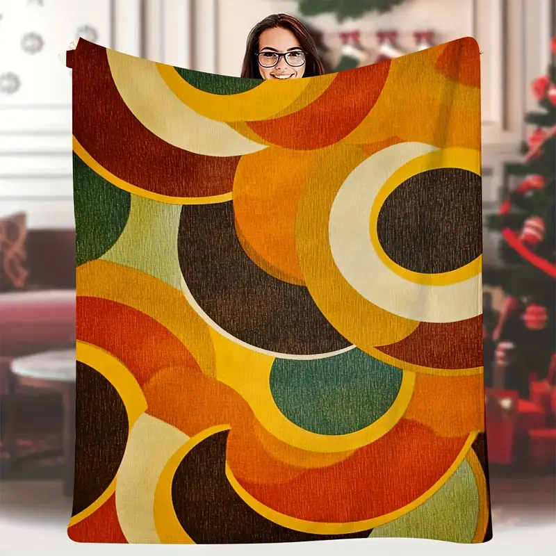 1 stück decke einseitig bedruckte decke 60x80 zoll vintage