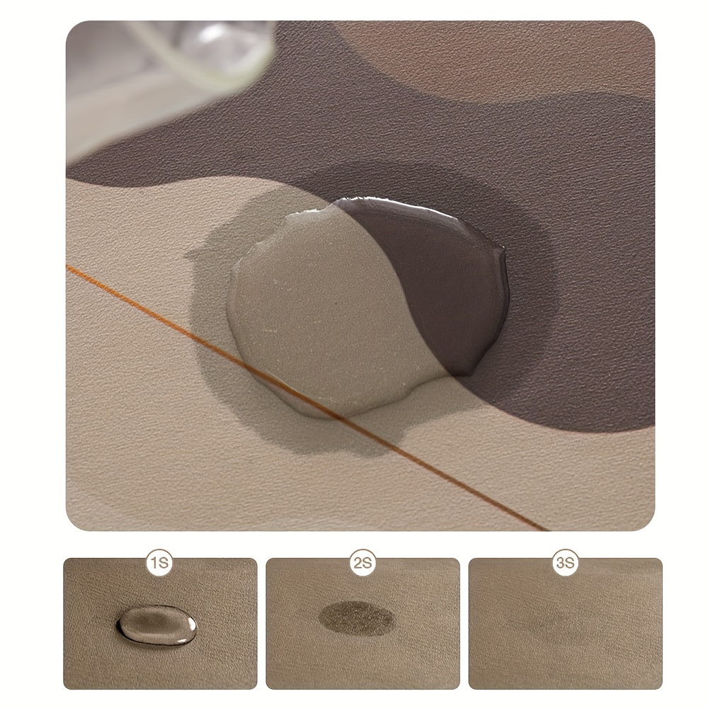 2pcs Customizable Quick-Dry Pet Feeding Mats