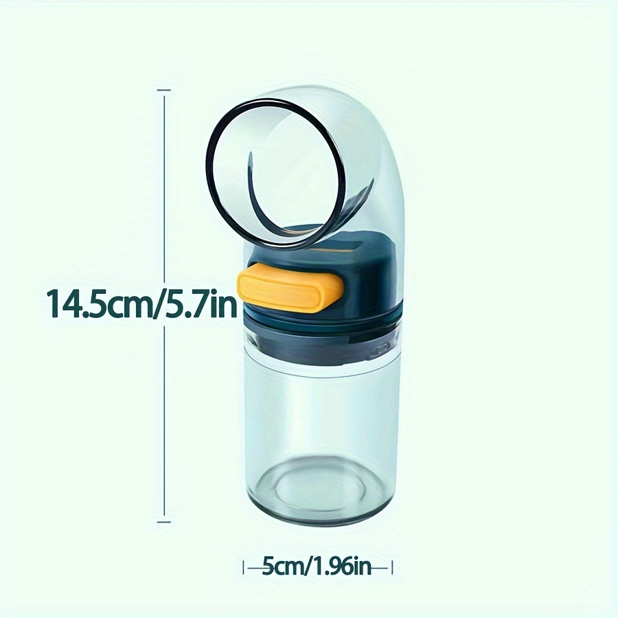 polypropylene   seasoning bottle set quantitative salt shaker dispenser sealed and moisture proof 0 5g press for     storage container details 1