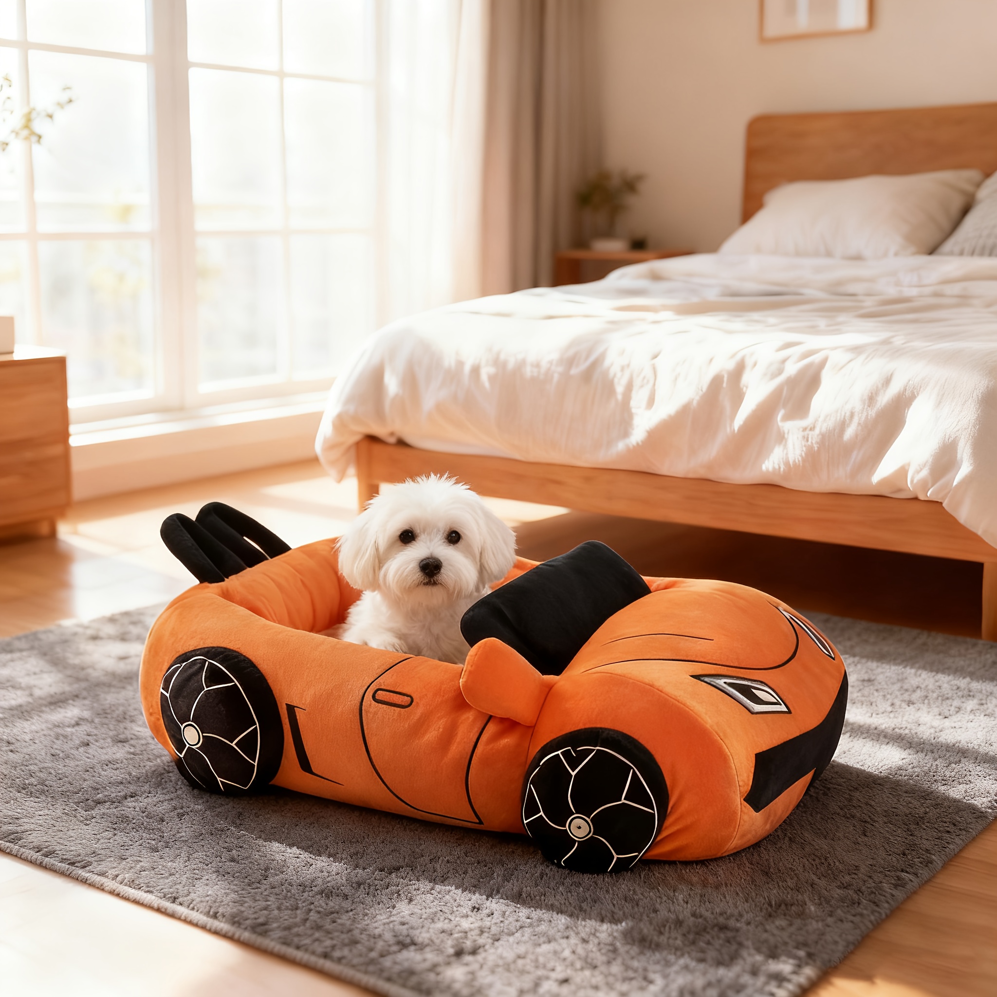 TEMU Beds Kitten Beds, Soft Small Dog Beds, Pet Beds For Puppy And Kitty, Funny Cat Bed