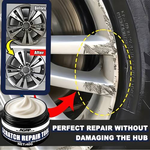 wheel hub maintenance repair set essential for fixing scuffs and for car wheels