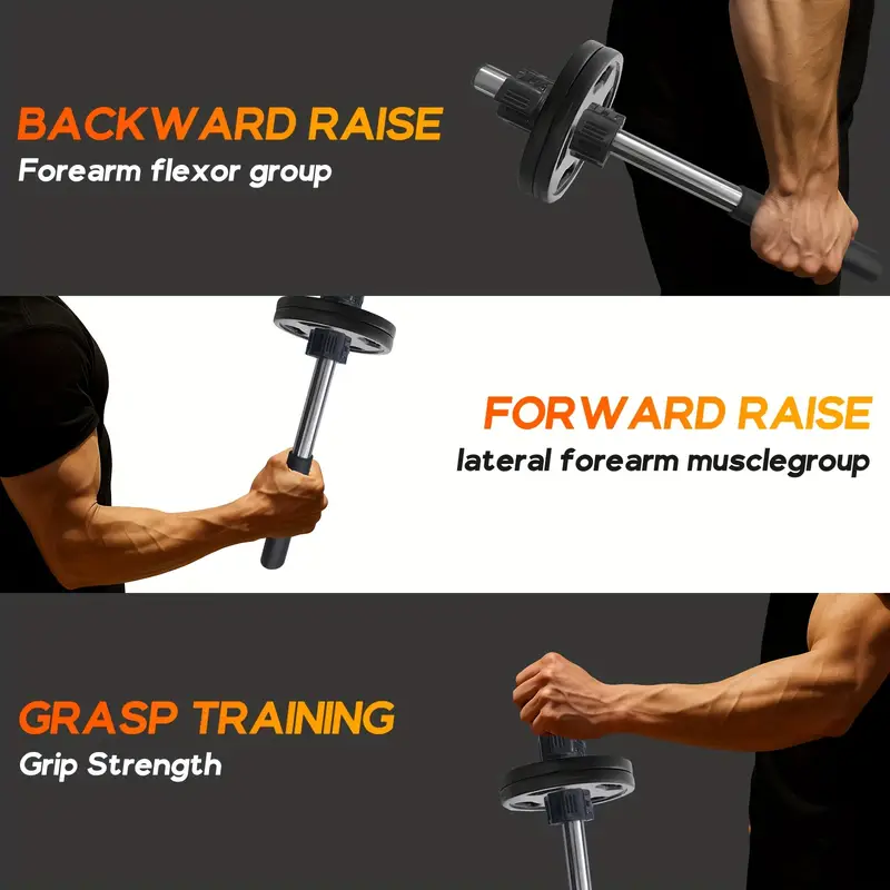 adjustable wrist forearm strength trainer with ergonomic handle non electric home gym equipment for beginners to enhancer for levels workout accessories sturdy construction Product details 3