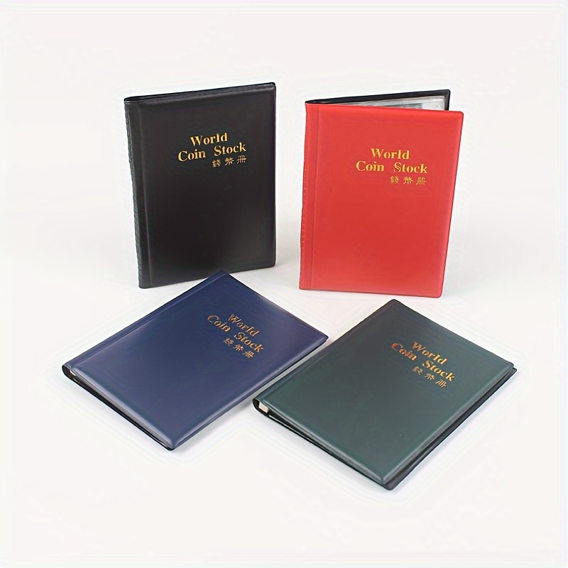 

60 Pockets Coin Collection Book & Sport Card Albums, Commemorative Coin Collection Book For Sport Memorabilia Storage