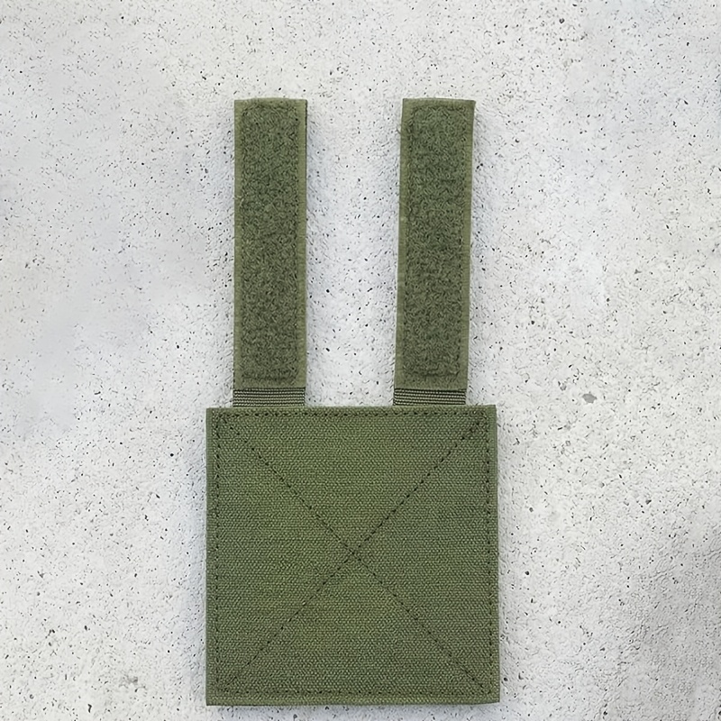 2 stk. platten-patches mit  verschluss-panel, festem  -adapter-panel, zubehör für plattenwestenträger rucksack