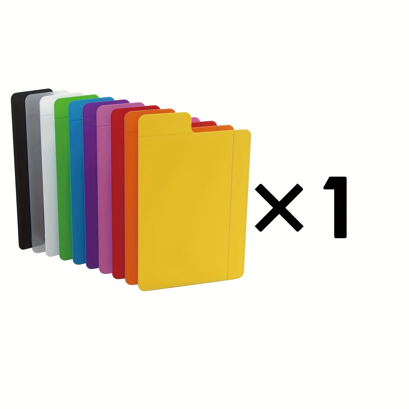 Image of New Multicolor Card Dividers With Foldable Tabs